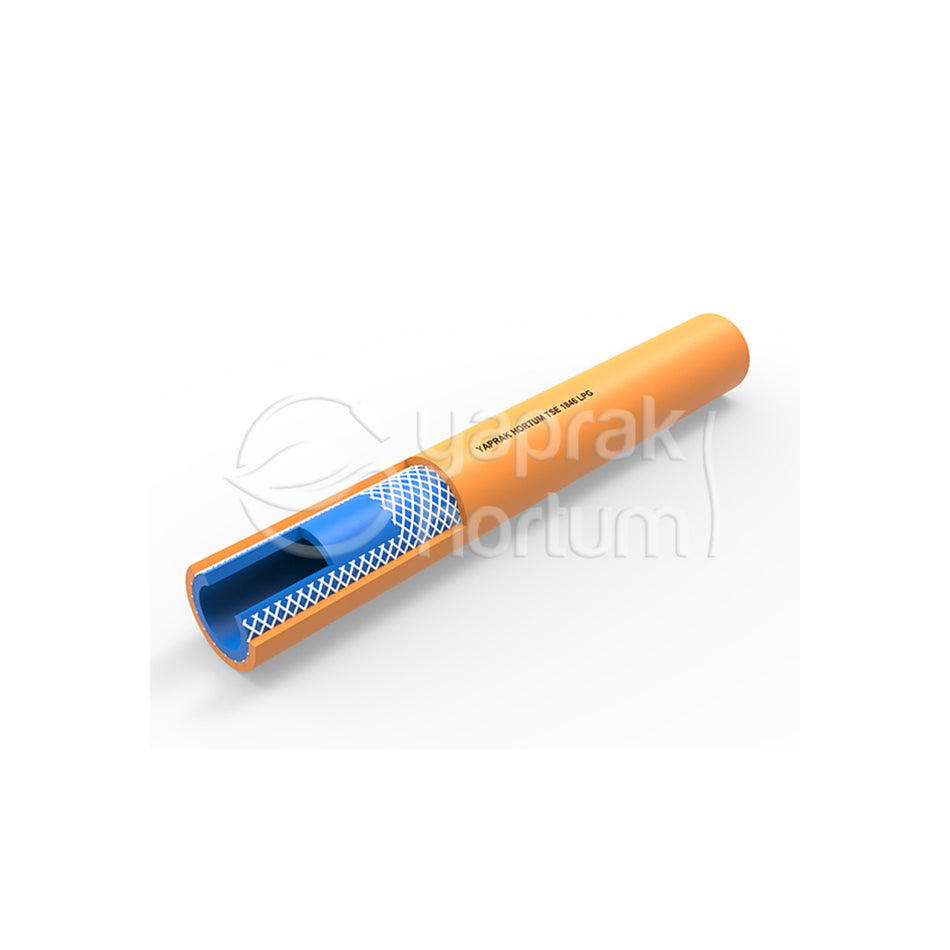 Furtun pentru gaz LPG Lotus Plastik, 8 mm, 20 bar, 50 m