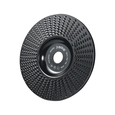 Disc plat de șlefuire și sculptare lemn SGS, 115 x 22.22 mm, 15000 rpm