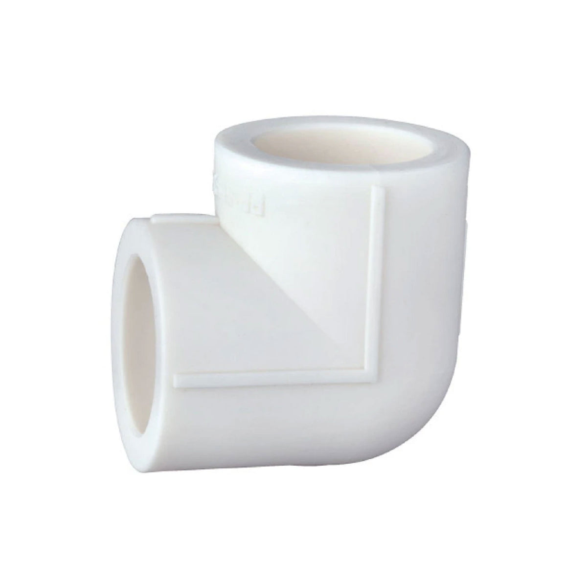 Cot PPR 90°, D 25 mm x 25 mm, alb