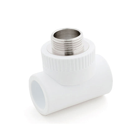 Teu PPR cu filet exterior metalic D 20 mm x 1/2"