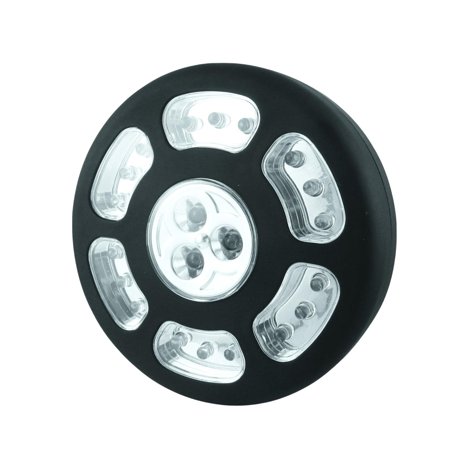 Lampă LED Push Light Uni-Com, 21 LED-uri, magnet și cârlig, lumină reglabilă