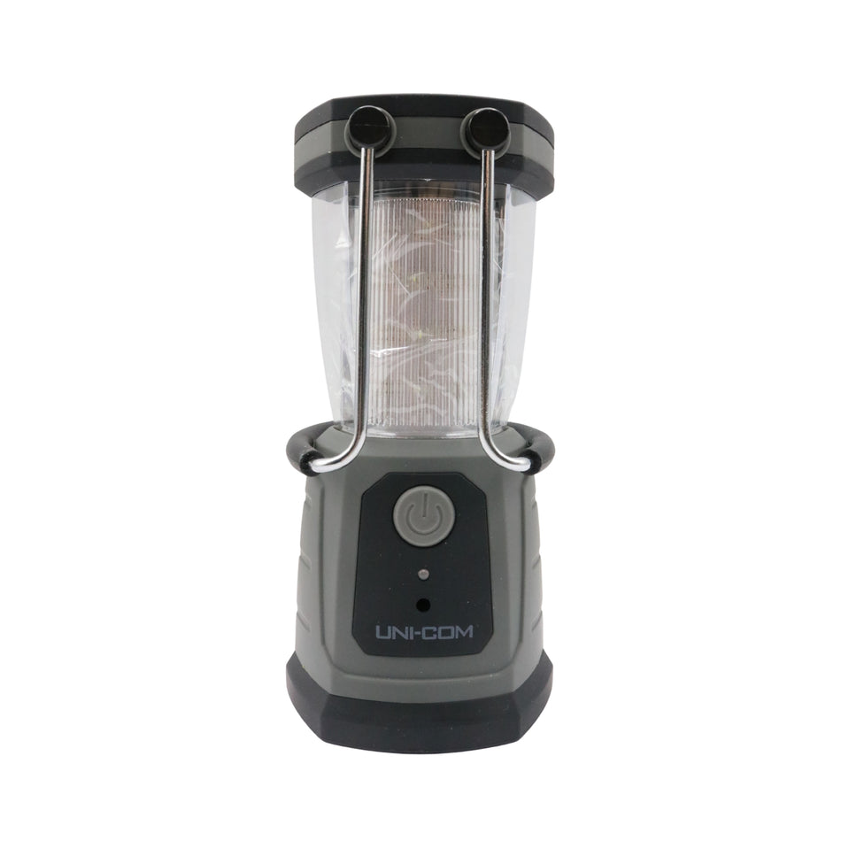 Lanternă LED reîncărcabilă Uni-Com, 12 LED-uri, 12 V, cu manivelă