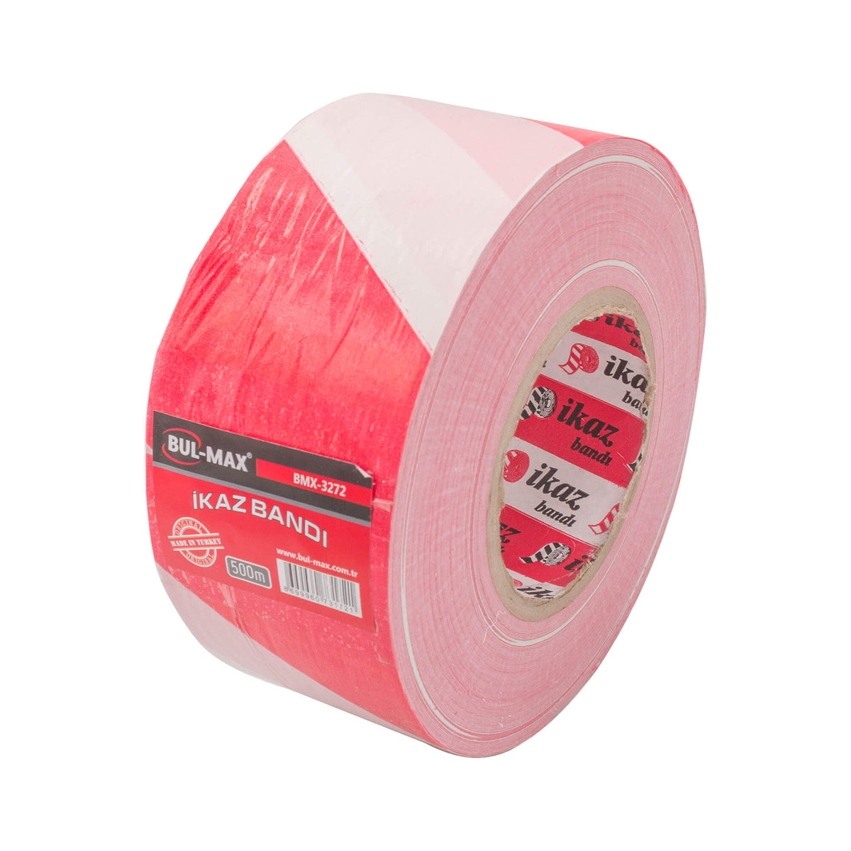 Bandă semnalizare roșu-alb 55 mm x 360 m BULMAX – BMX3270