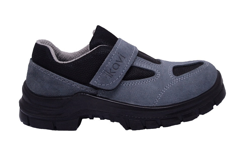 Pantofi protecție Kavi CLASSIC S1, piele suede, bombeu metalic, Mărimea 46, 5284S1-46