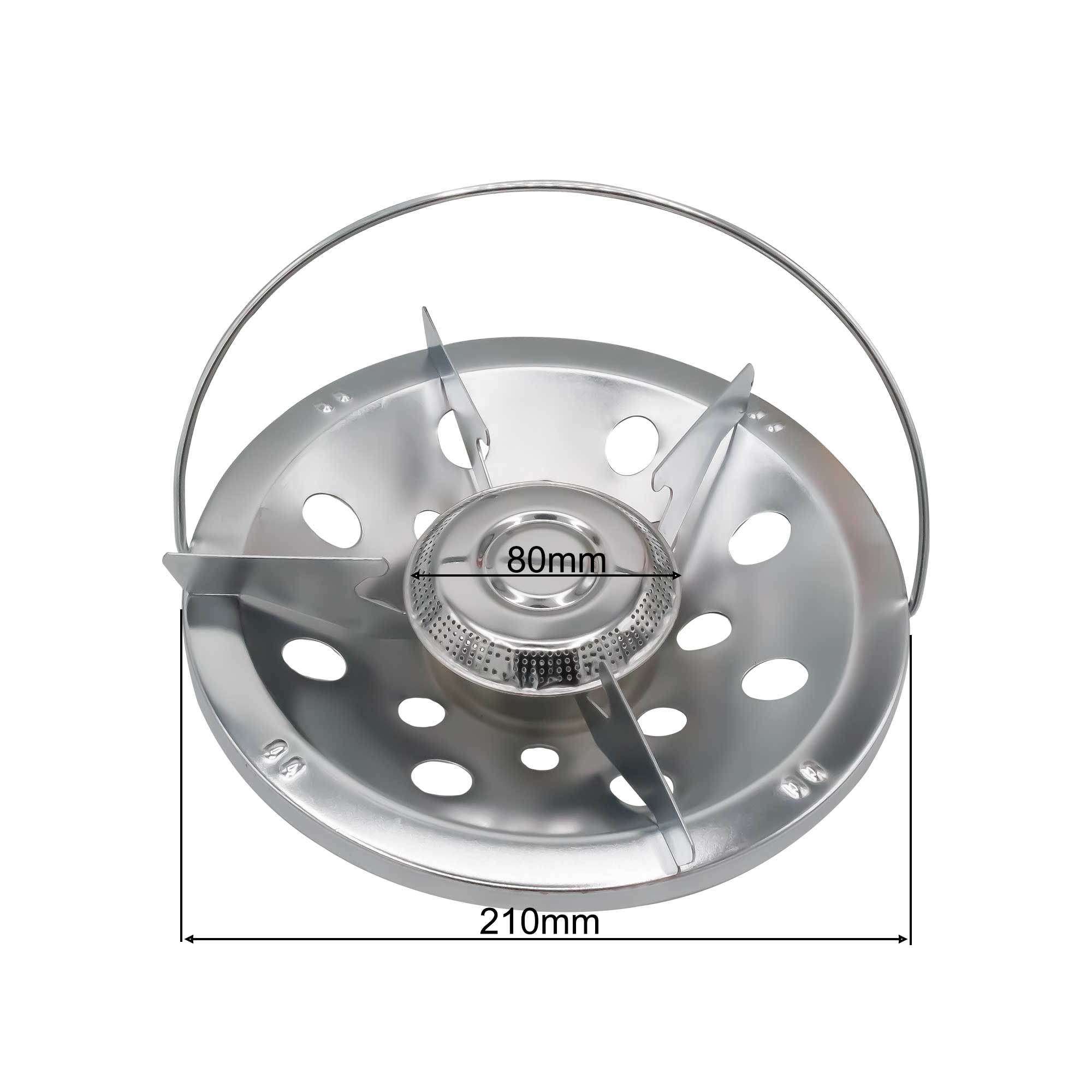 Arzător pentru butelie Ø210 mm / Ø80 mm