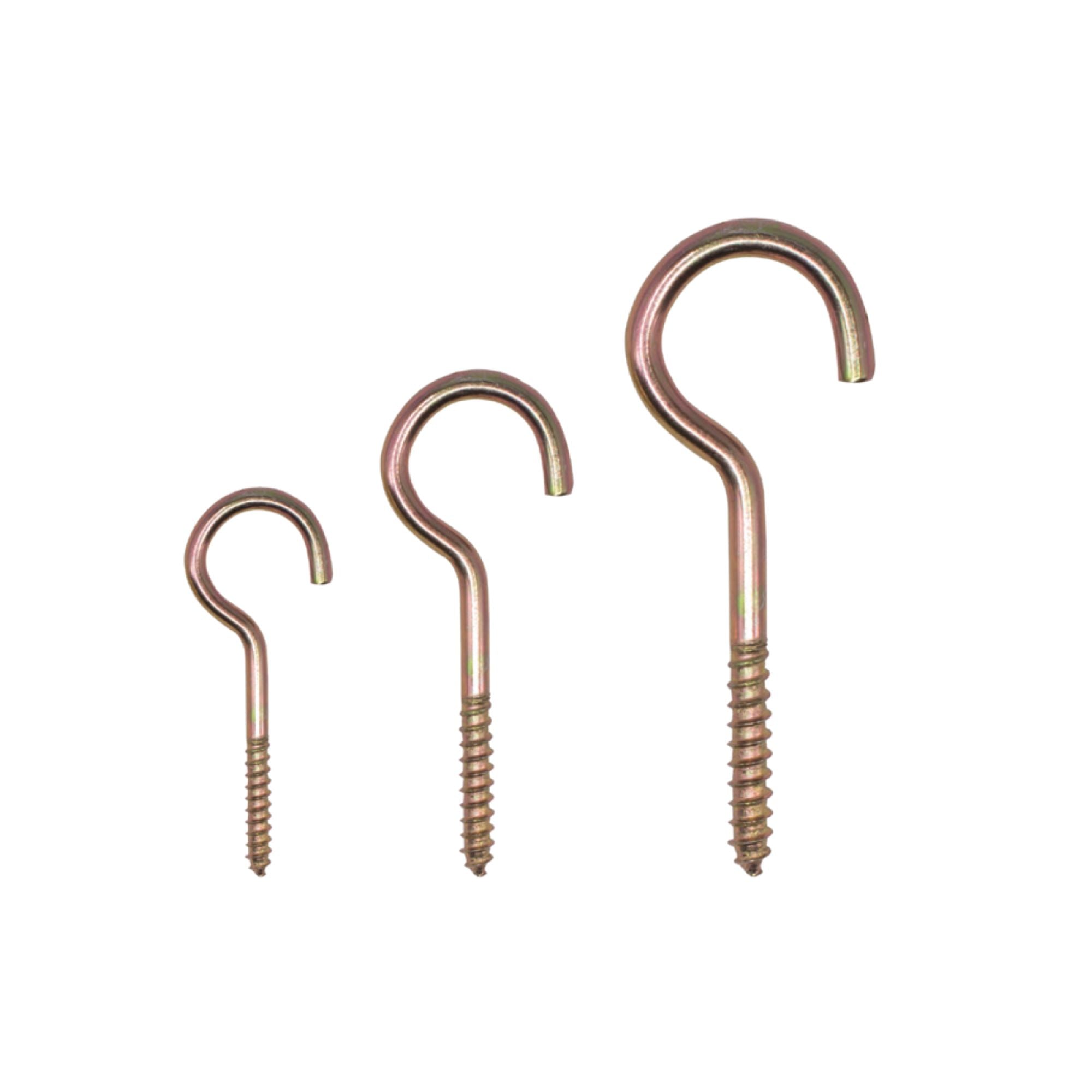 Cârlig tip ochi cu filet pentru lemn 92 x 22 mm (100/cut), Besel – BA23150