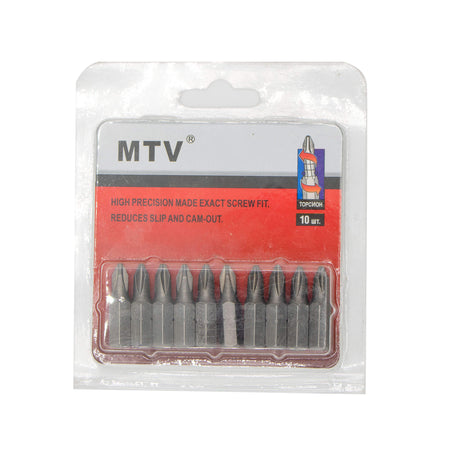 Bit PH1 25 mm, set 10 buc, MTV