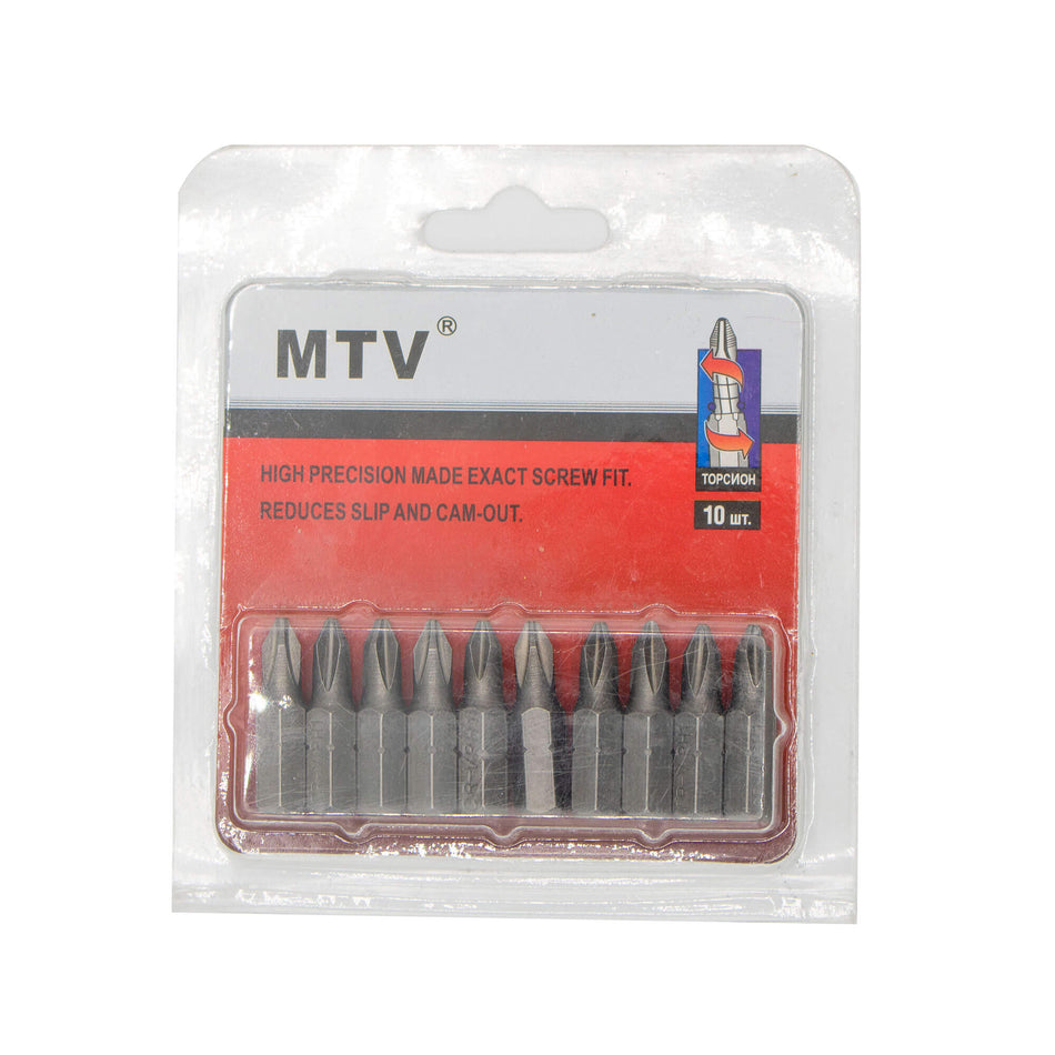 Bit PH1 25 mm, set 10 buc, MTV