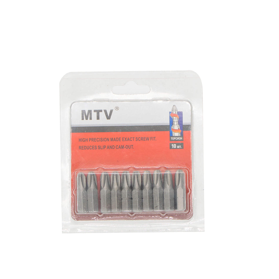 Bit PH3 25 mm, set 10 buc, MTV