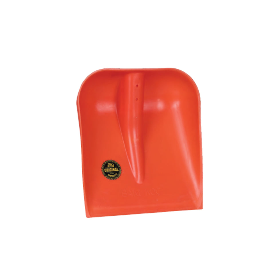 Lopată pentru zăpadă BKI No. 7, portocalie, 310 x 340 mm, 470 g