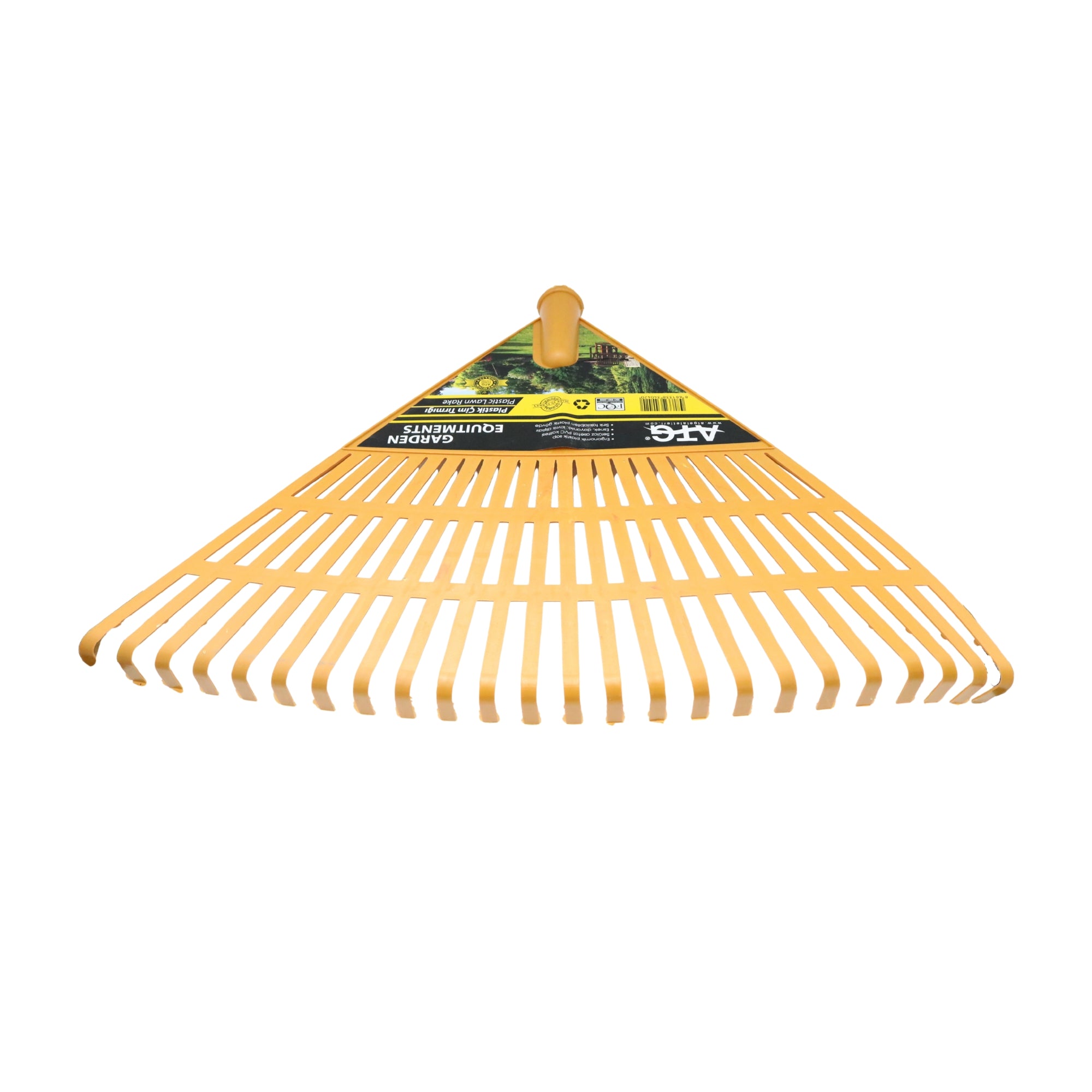 Greblă plastic prentru frunze 61 x 48 cm, 24 dinți ATG BMX4075