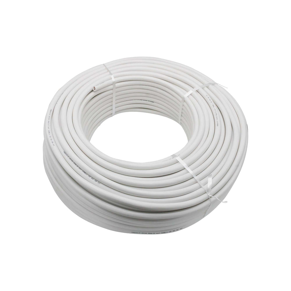 Cablu electric 5G x 2,5 mm², H05VV-F (MYYM), 100 m, alb
