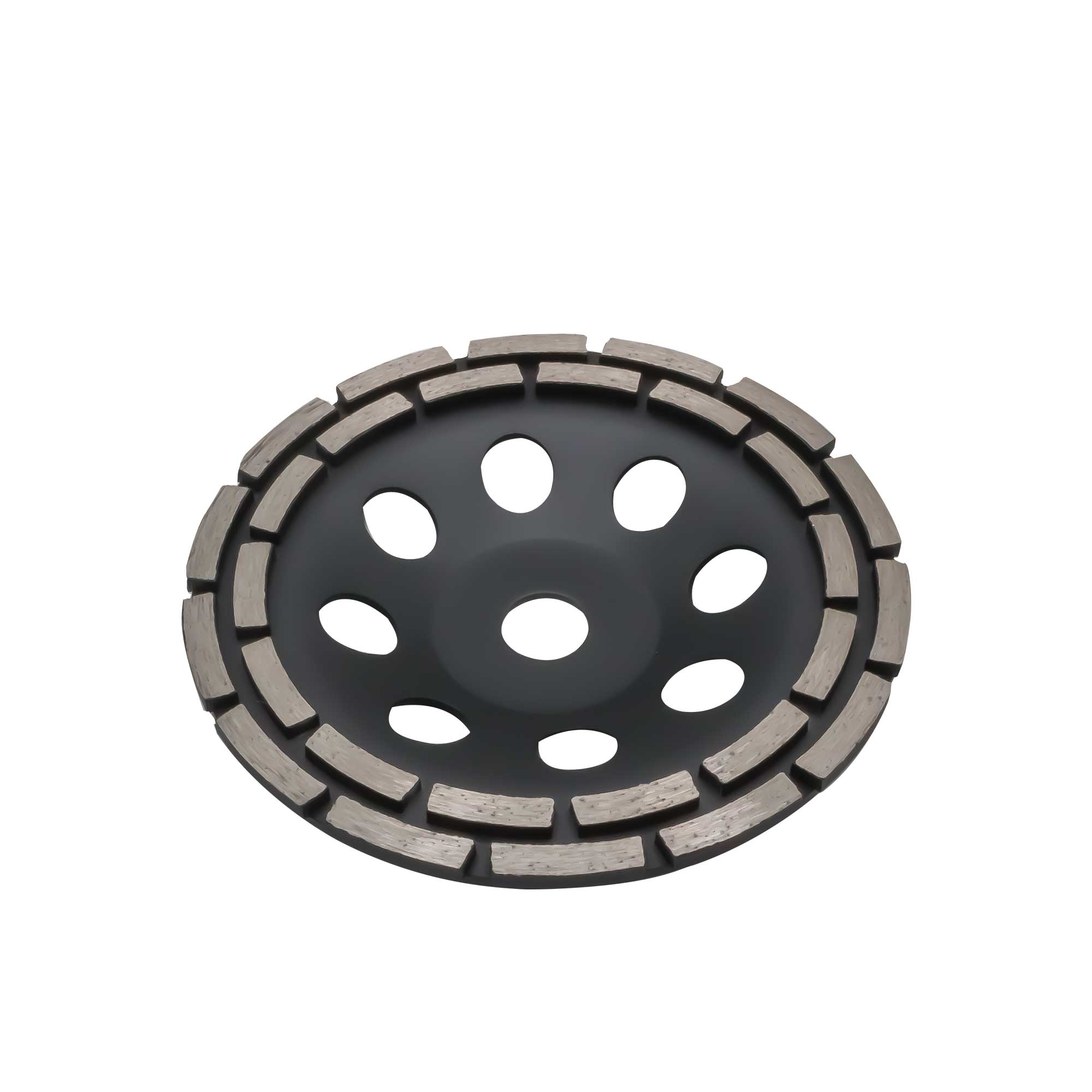 Disc cupă diamantat dublu rând Ø180 mm pentru beton, granit, marmură, piatră – SGS2315