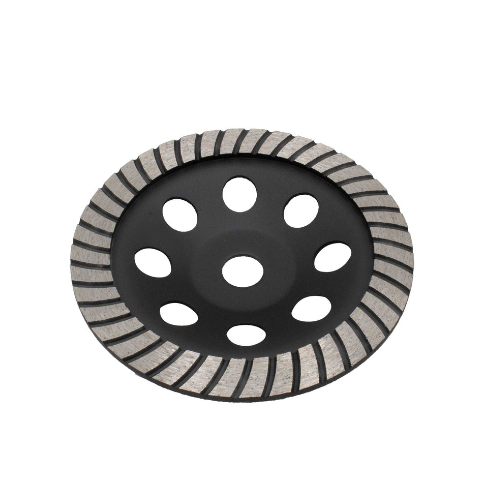 Disc cupă diamantat turbo Ø180 mm pentru beton, granit, marmură, piatră – SGS2312