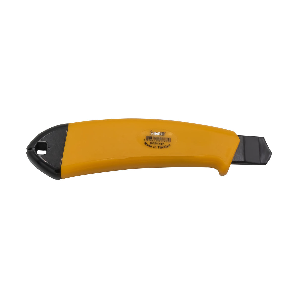 Cutter profesional, corp plastic dur, lamă 18 mm, sistem de blocare, mâner ergonomic, SGS
