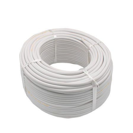 Cablu electric 3 x 1,5 mm², H05VV-F (MYYM), 100 m, alb