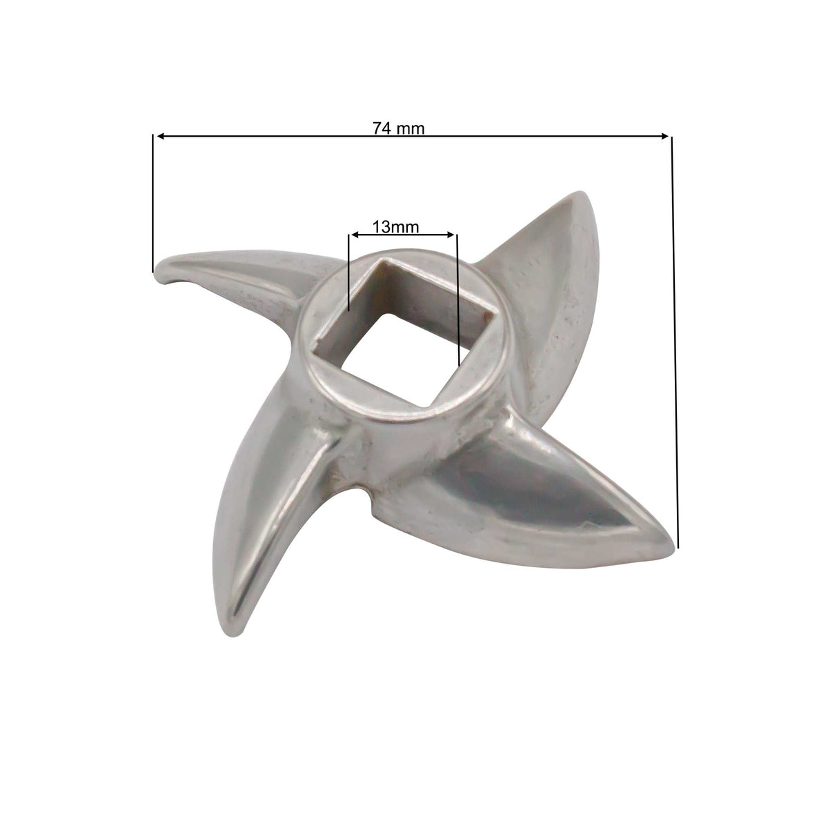 Cutit din inox pentru masina carne nr.22