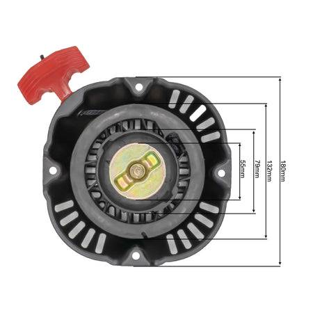 Demaror generator, patrat negru, MSA Group