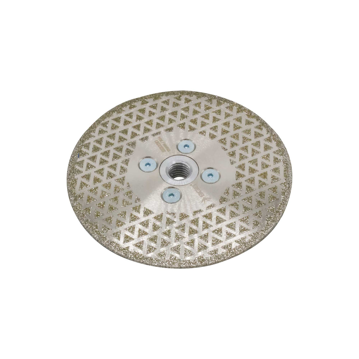 Disc diamantat electroplacat SGS cu flanșă M14, pentru marmură, granit, piatră și cuarț – 125 x 2,5 x 22,23 mm