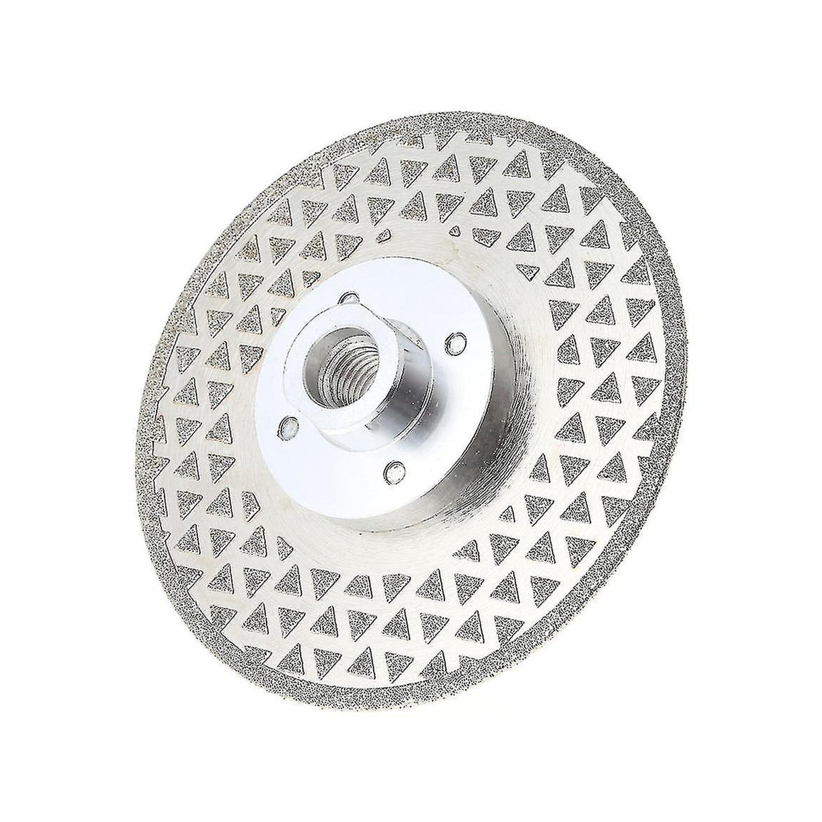 Disc diamantat electroplacat SGS cu flanșă M14, pentru marmură, granit, piatră și cuarț – 125 x 2,5 x 22,23 mm