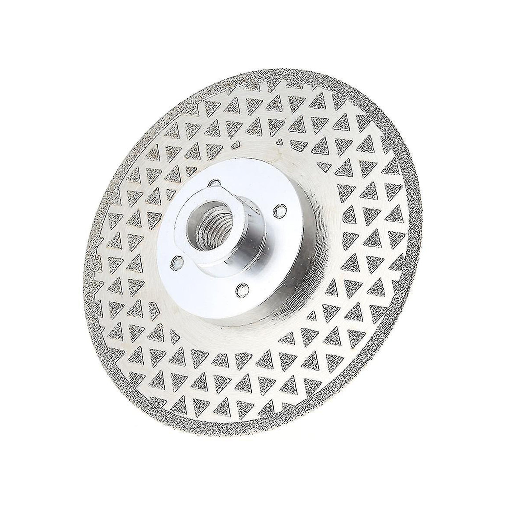 Disc diamantat electroplacat SGS cu flanșă M14, pentru marmură, granit, piatră și cuarț – 125 x 2,5 x 22,23 mm