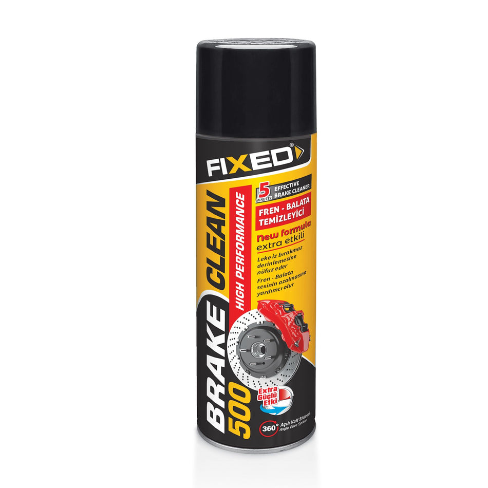 Spray curățare frâne SGS F1500, 500 ml, degresant pentru discuri și plăcuțe frână, evaporare rapidă