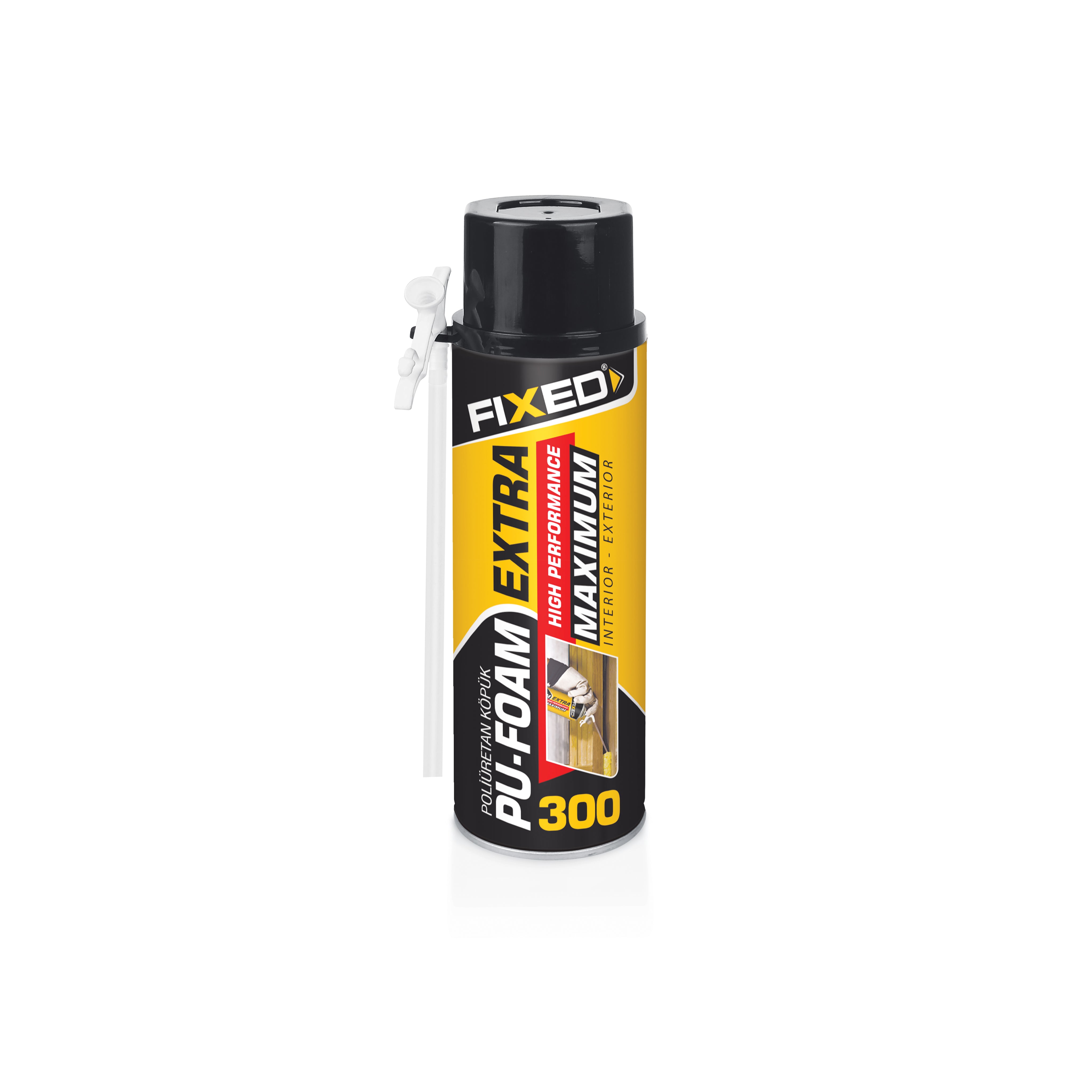 Spumă poliuretanică cu pai FIXED F-300, utilizare manuală, 300 g