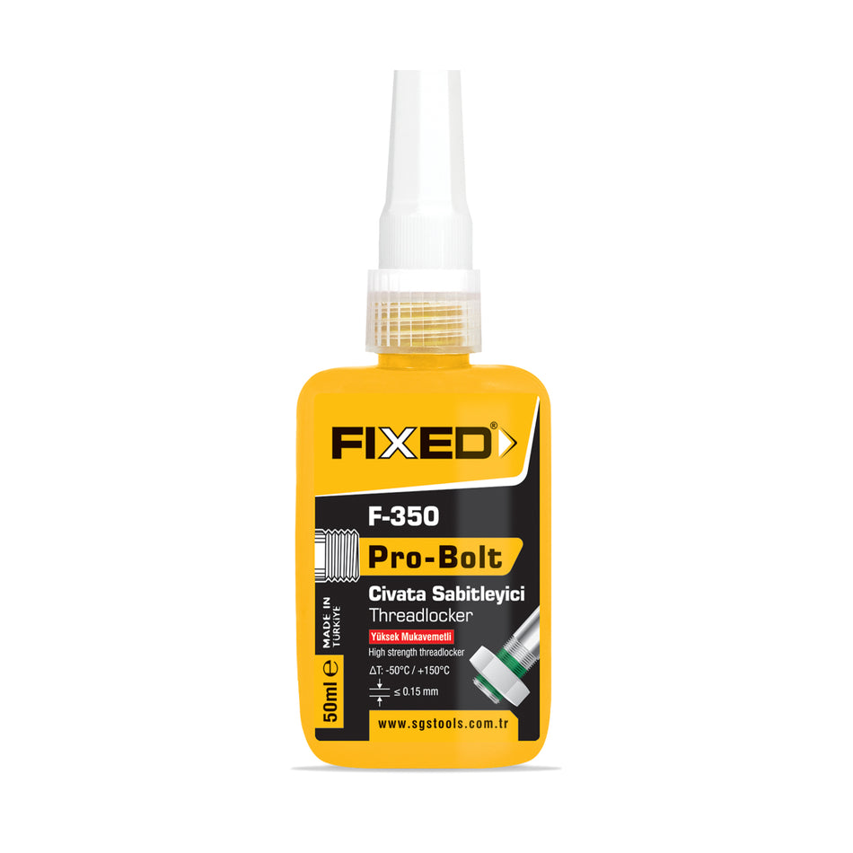 Adeziv pentru filet FIXED F-350 Pro-Bolt, blocator filet, rezistență mare, 50 ml