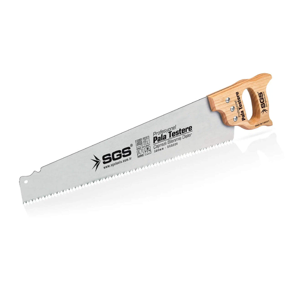 Fierăstrău Manual Profesional SGS226 500mm cu Mâner Lemn – Tăiere Lemn, Scânduri, Dulgherie