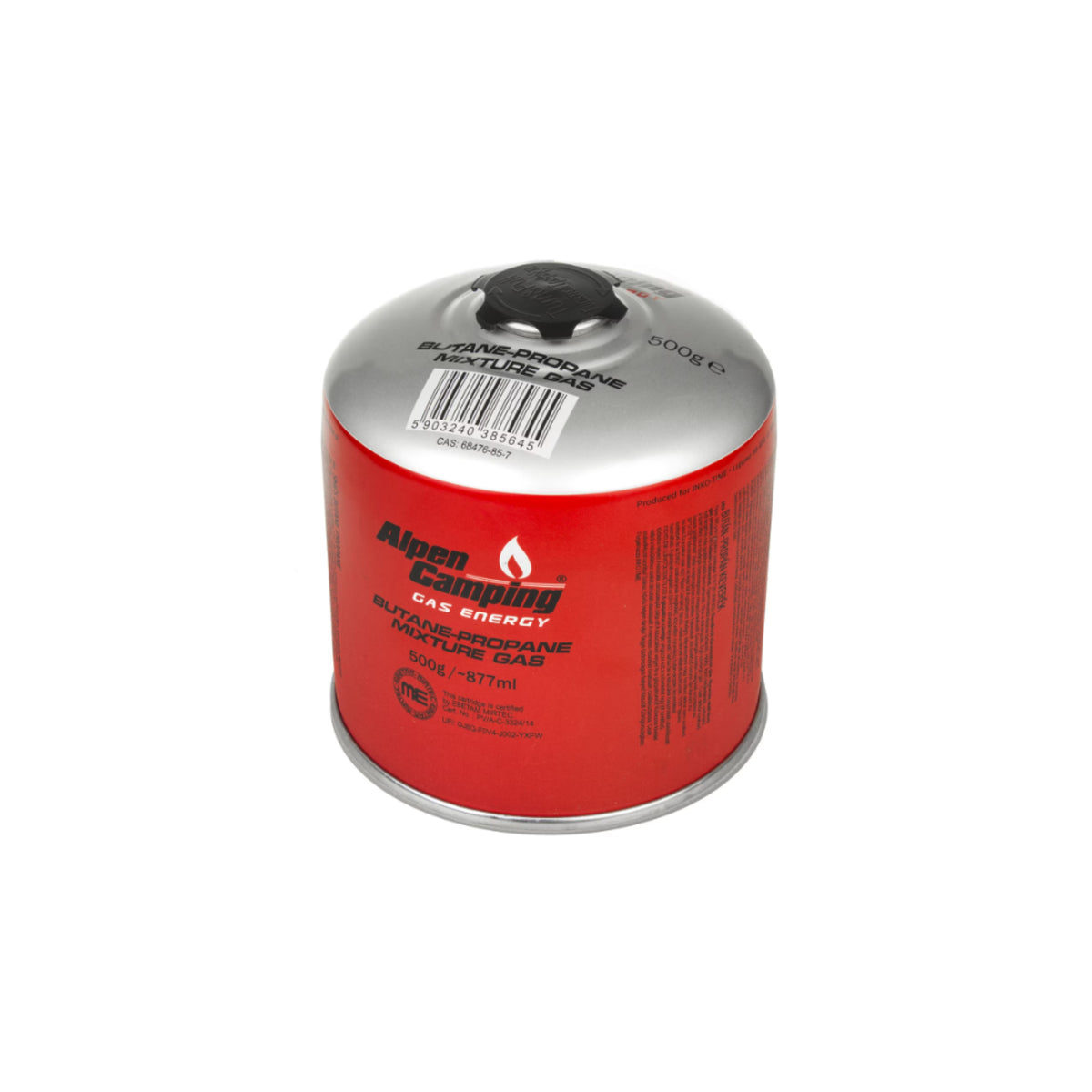 Butelie Gaz cu Filet 500 g / 879 ml EN417 – ALPEN CAMPING IK008