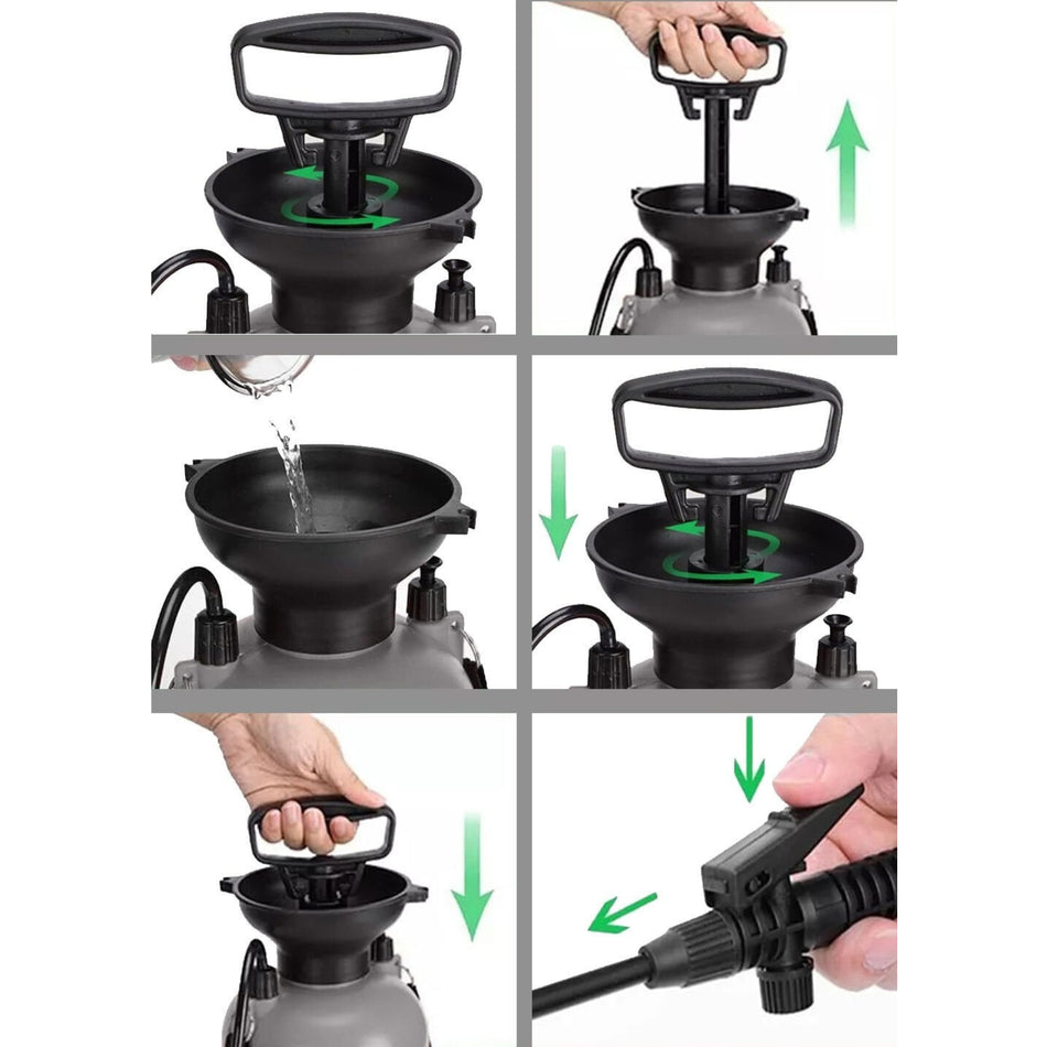 Pompa stropit 10 L, albă, Litolan – LIT010