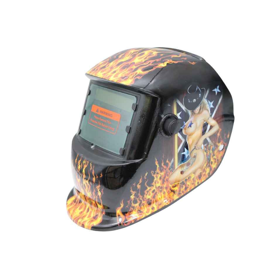 MASCA SUDURA PROFI, FLAMING HOT