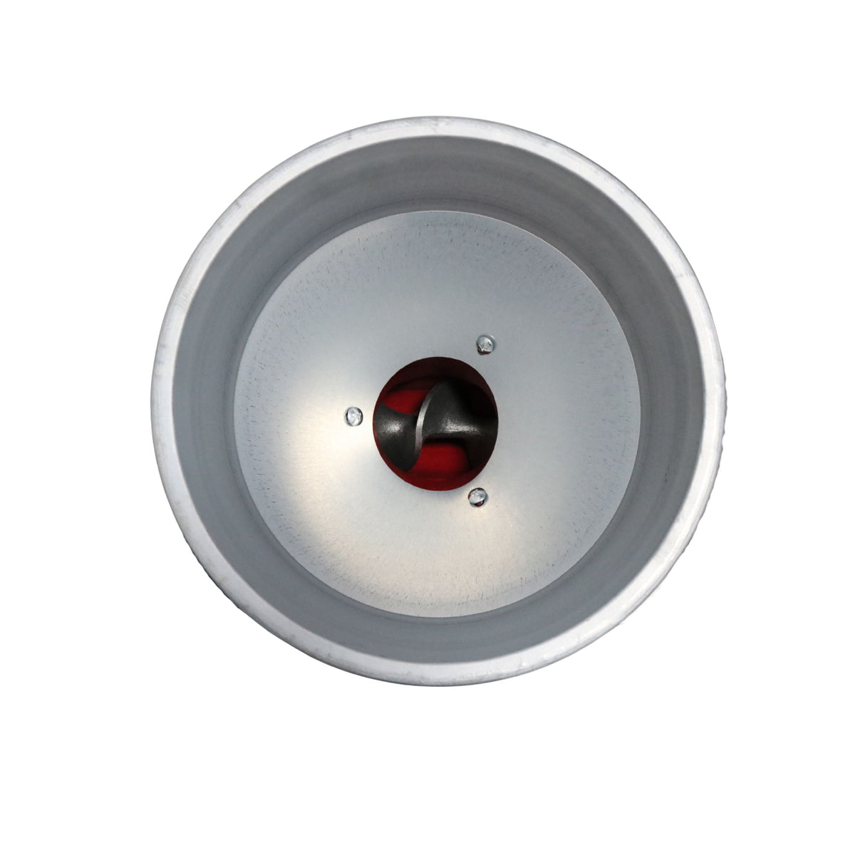 Mașină de tocat carne nr. 32 din fontă cu motor monofazic 2,5 kW, 220V, cadru negru + cuvă aluminiu