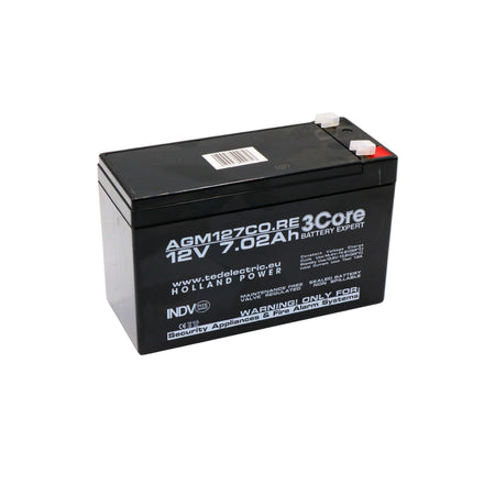 Acumulator AGM 12V 7Ah pentru pompă de stropit, fără întreținere, MSA1287