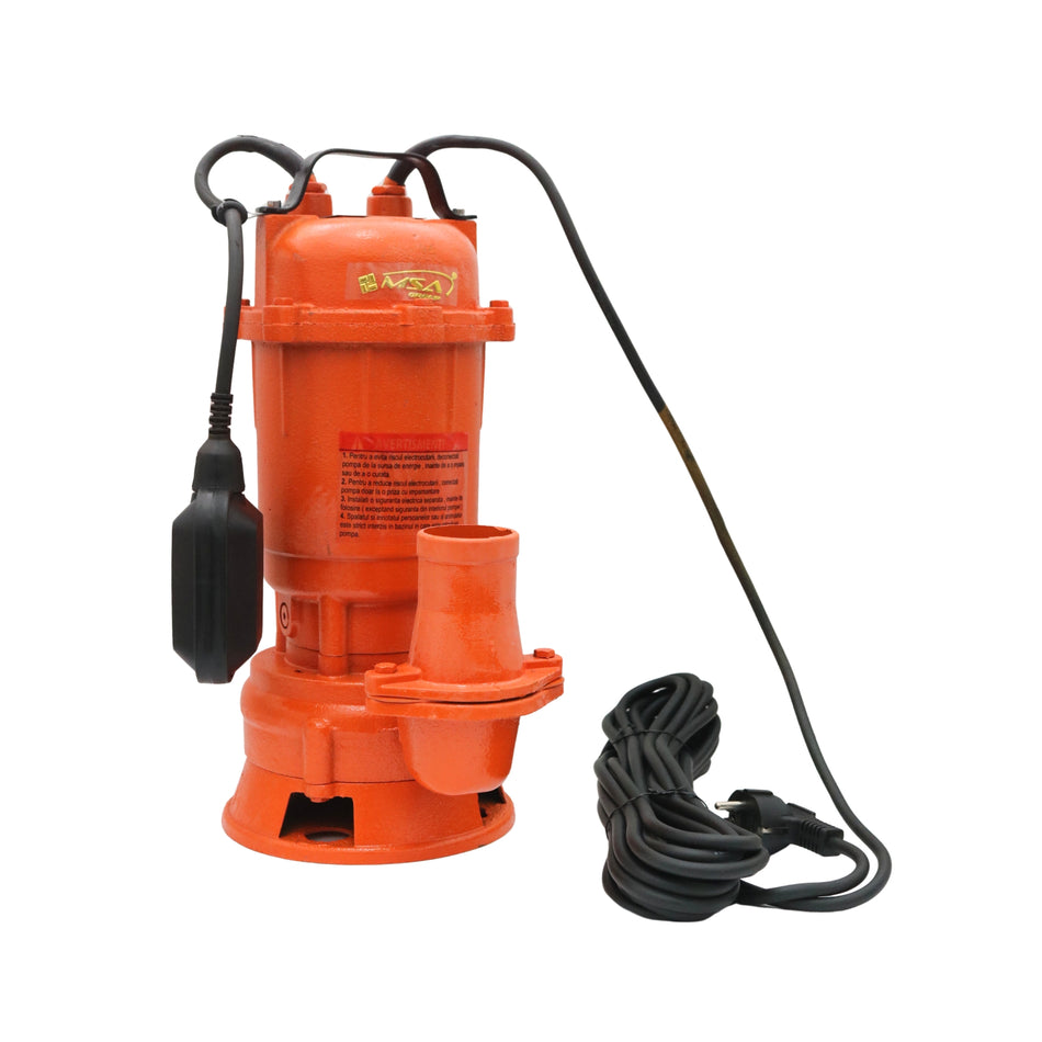Pompă Submersibilă pentru Apă Murdară și Fosă WQD PROFI, Fontă, 3.25 CP (2.5 kW) – MSA1326