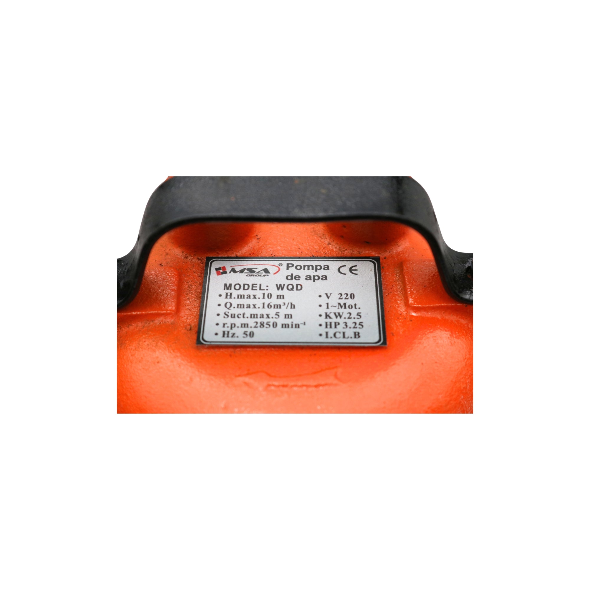 Pompă Submersibilă pentru Apă Murdară și Fosă WQD PROFI, Fontă, 3.25 CP (2.5 kW) – MSA1326