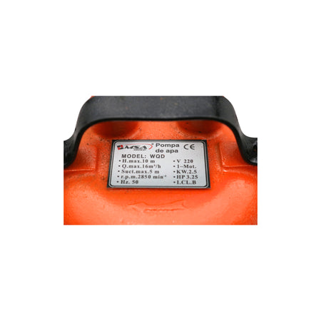 Pompă Submersibilă pentru Apă Murdară și Fosă WQD PROFI, Fontă, 3.25 CP (2.5 kW) – MSA1326