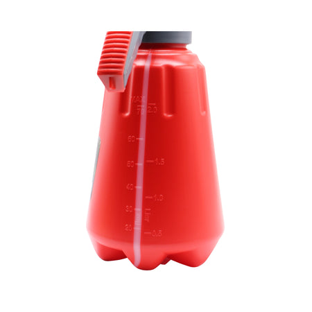 Pompa manuală de stropit MSA 2L Profesională, cu supapă de siguranță, rezervor gradat, pulverizare reglabilă, roșie