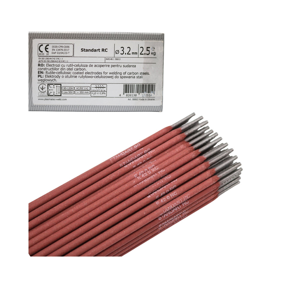 Electrozi sudură rutilici 3,2 mm / 2,5 kg, Monolith