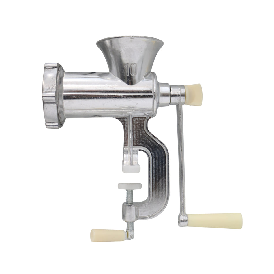 Mașină manuală de tocat carne din aluminiu Nr. 10, JCW-B10, 1 kg, Clivia