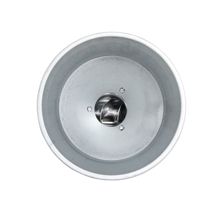 Mașină de tocat carne aluminiu nr. 32 cu motor monofazic 2,5 kW, 220V, cadru negru + cuvă