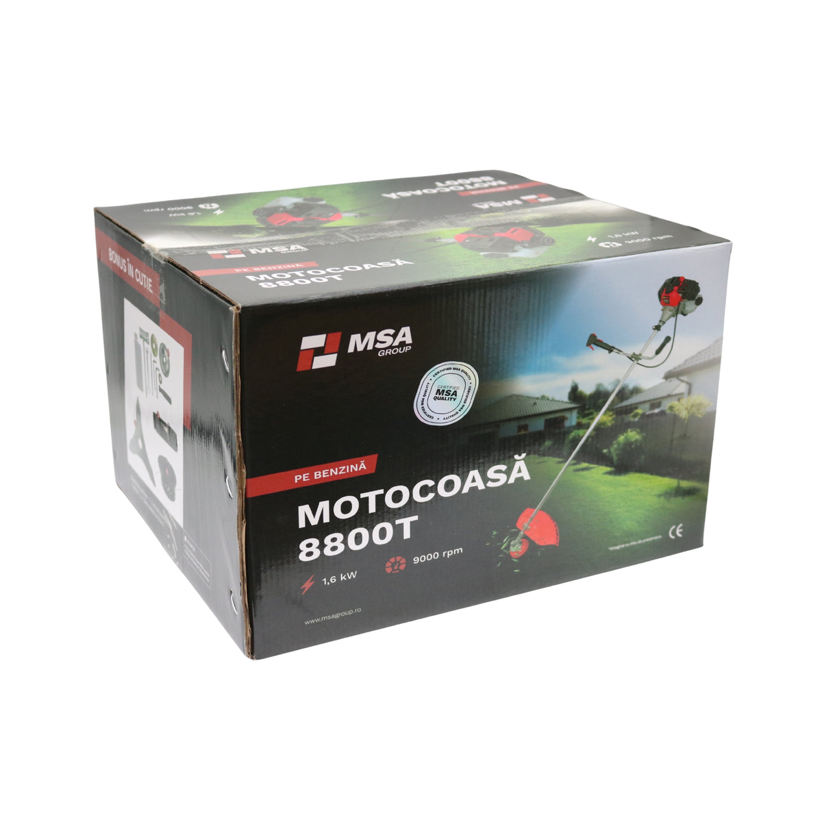 Motocoasă 8800T, 52cc, 1.6kW / 2.2CP, – MSA1647