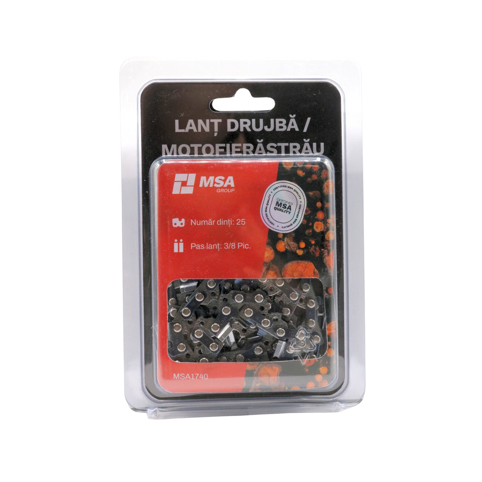 Lanț drujbă / motofierăstrău MSA, 25 dinți, pas 3/8 Pic. – MSA1740