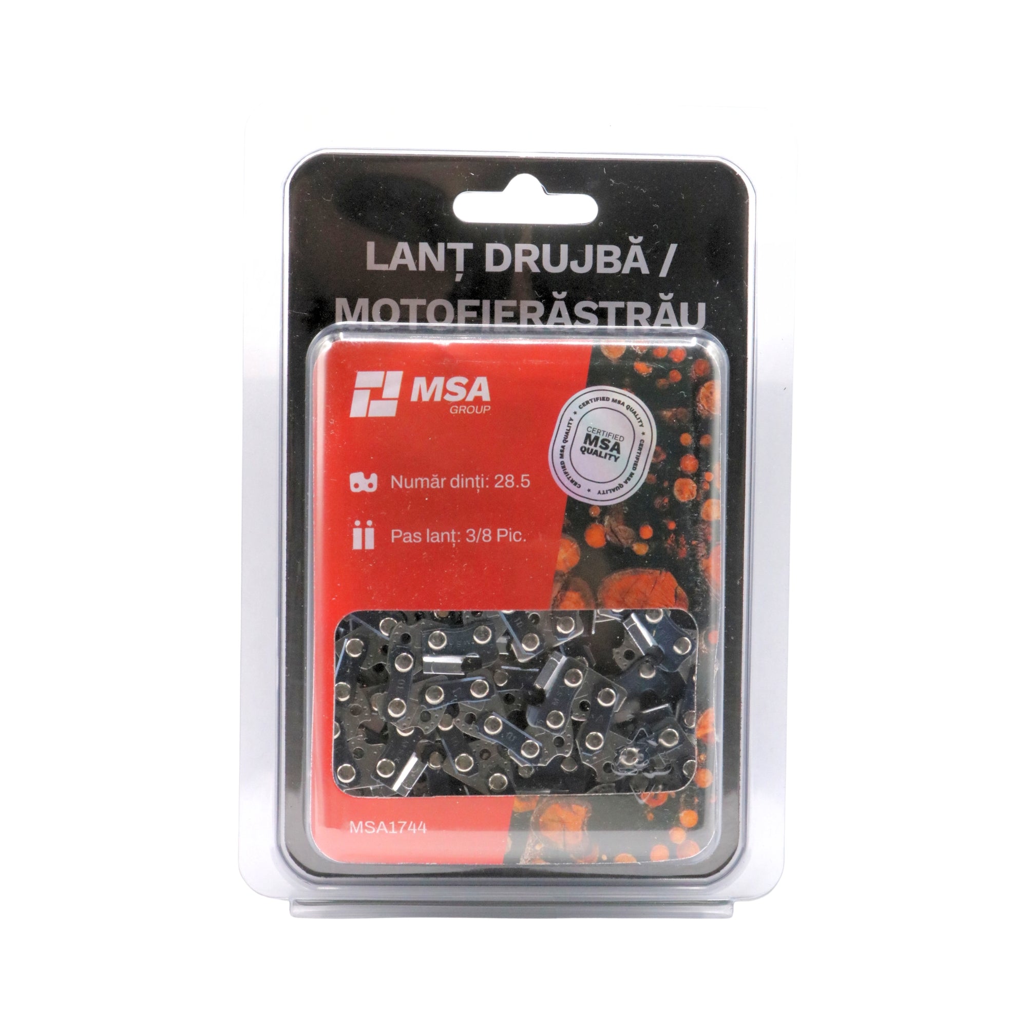 Lanț drujbă / motofierăstrău MSA, 28.5 dinți, pas 3/8 Pic. – MSA1744