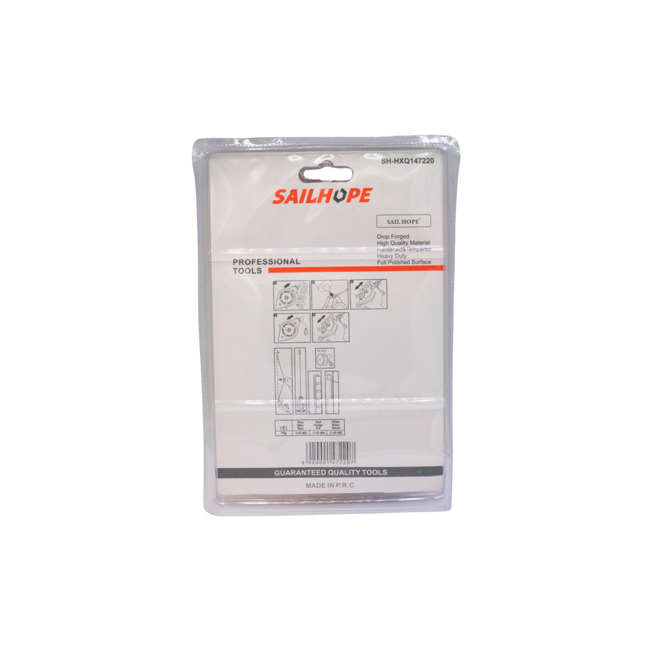Set trasare cu sfoară, pulbere cretă 110 g și nivelă mini (Model SH-HXQ147220) SAILHOPE – MSA216