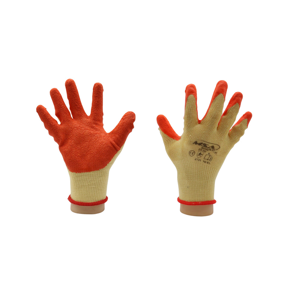 MSA ORANGE THICK SAFE GLOVES
