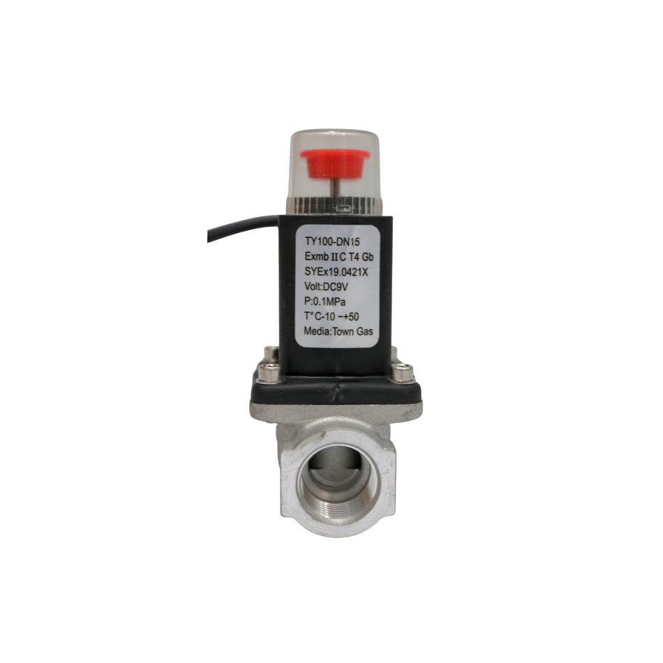Kit detector de gaz cu electrovalvă 1/2", Perfect Line