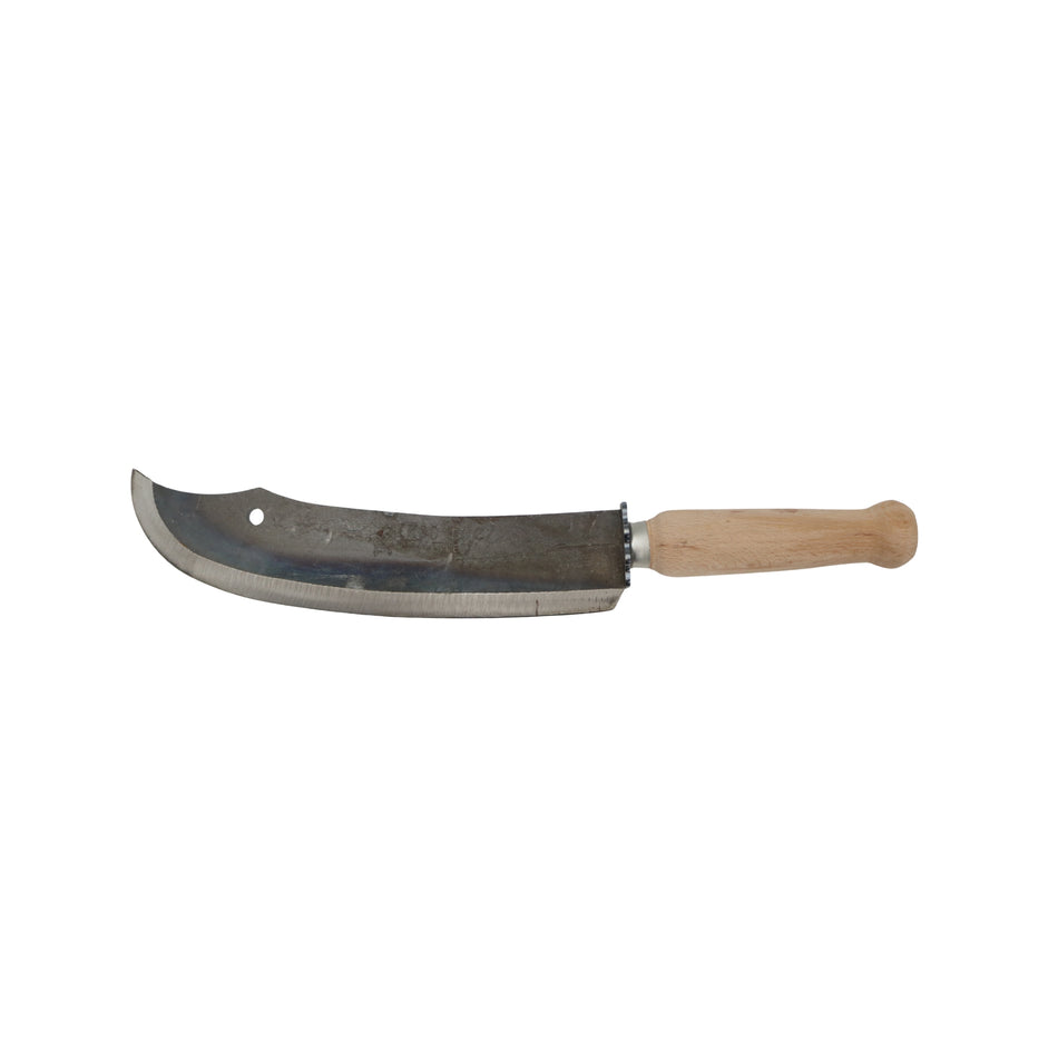 Cuțit vânătoare mare cu mâner din lemn, 38,5 cm, ERGUVEN – KB1000-02