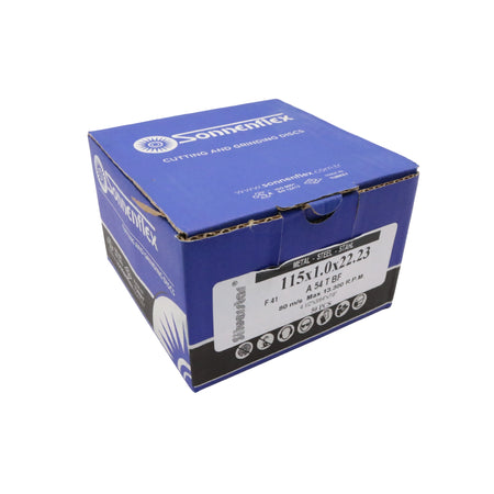Disc abraziv debitare metal 115 x 1.0 x 22.23 mm, Sonnenflex (50 buc/set), MSA2706