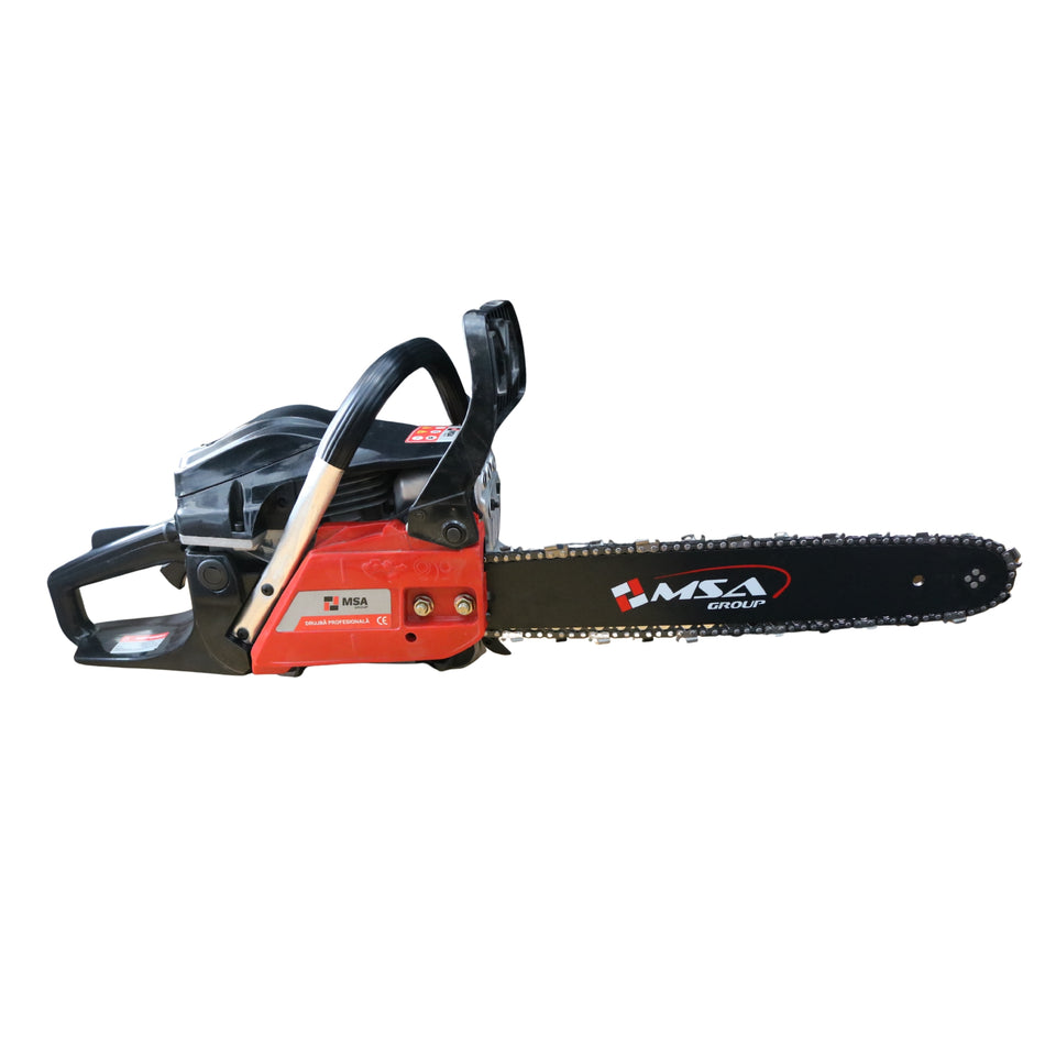 Drujbă pe benzină 52cc, 3.5 kW, lamă 40 cm + lanț, model 52-3.5 – MSA2721